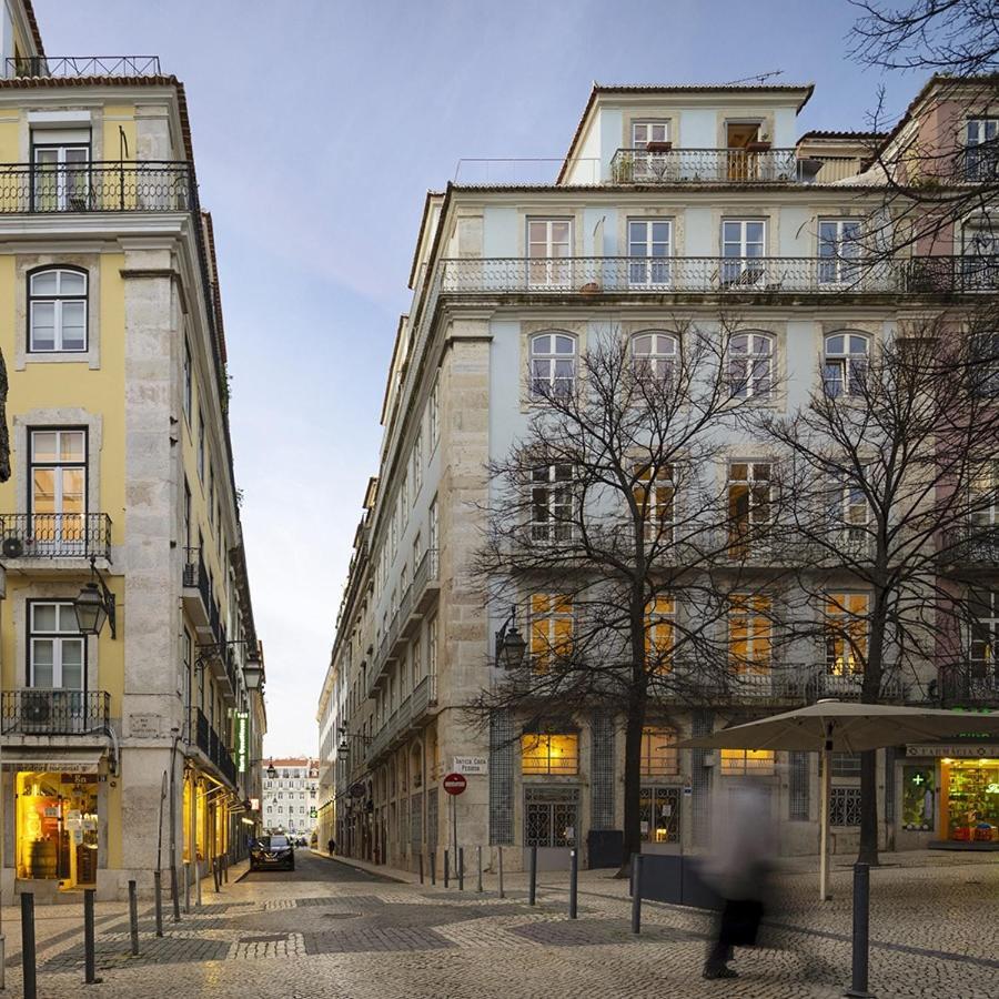 Quarto Com Varanda Na Rua Dos Douradores Lisboa エクステリア 写真
